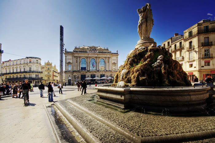 Place de la comedie Montpellierjpg